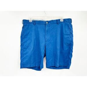 PETER MILLAR  Soft Touch Twill Royal Blue Short Size 40